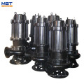 30kw 6 inch cast iron non clog submersible sewage pump with cutter